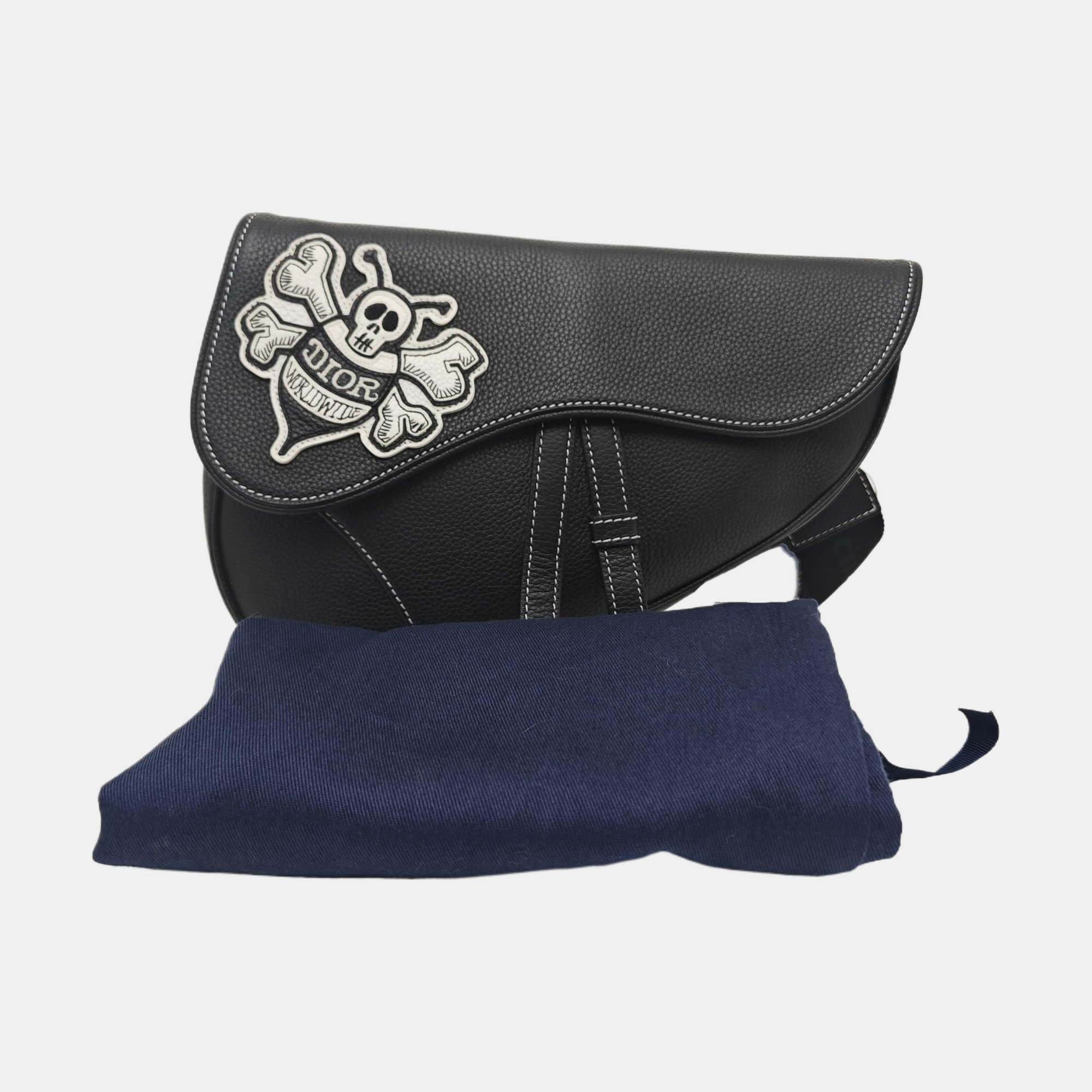 Dior And Shawn Calfskin Black