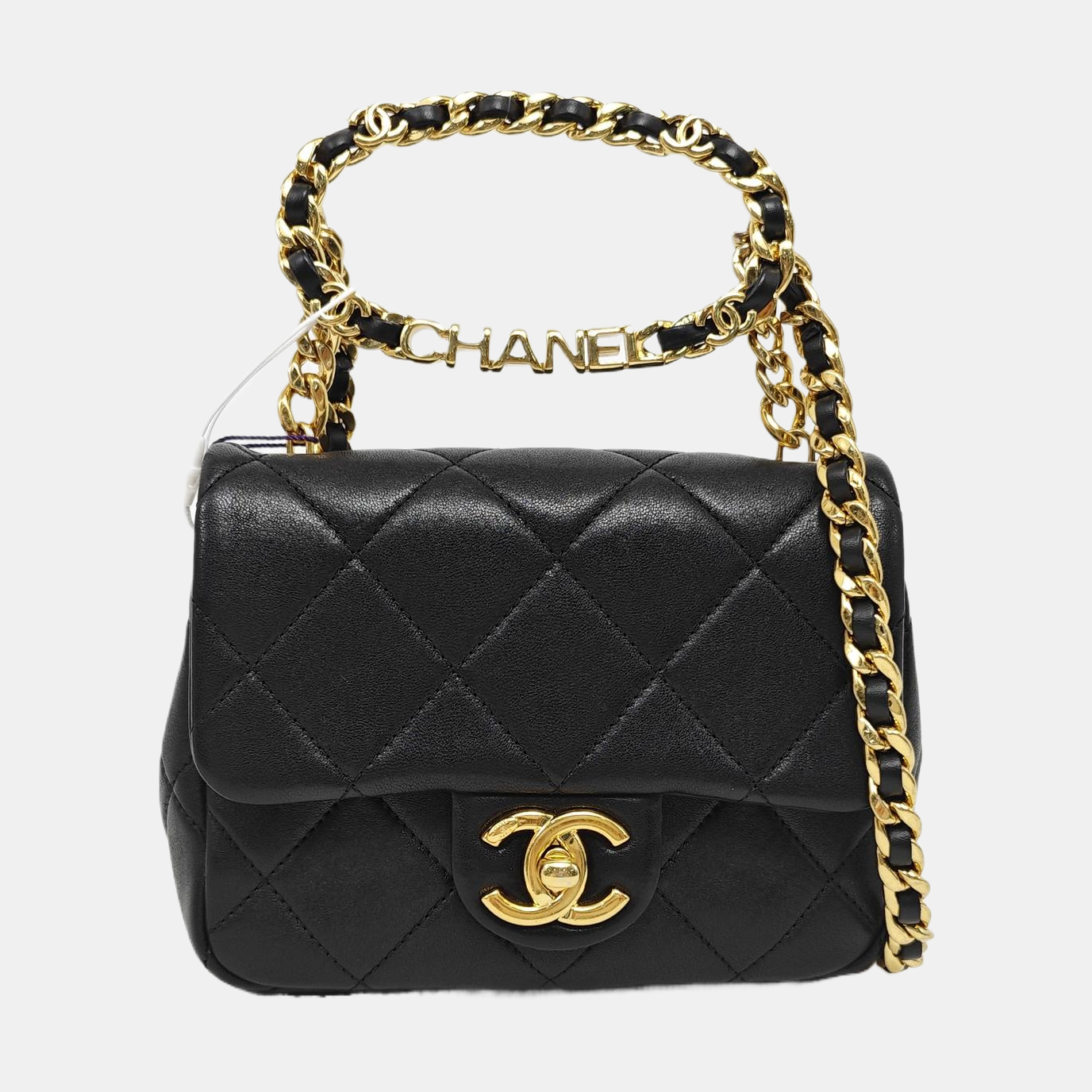 CLASSIC FLAP Mini Quilted Lambskin Black