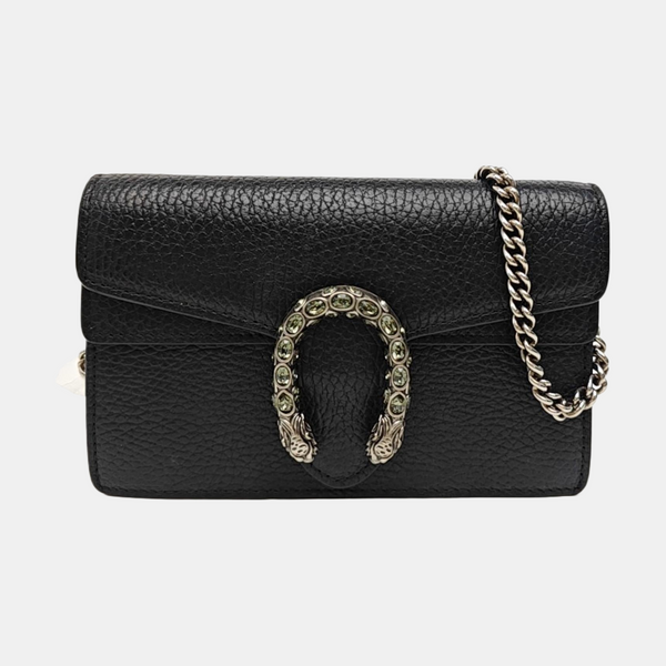 Dionysus Super Mini Calfskin Black