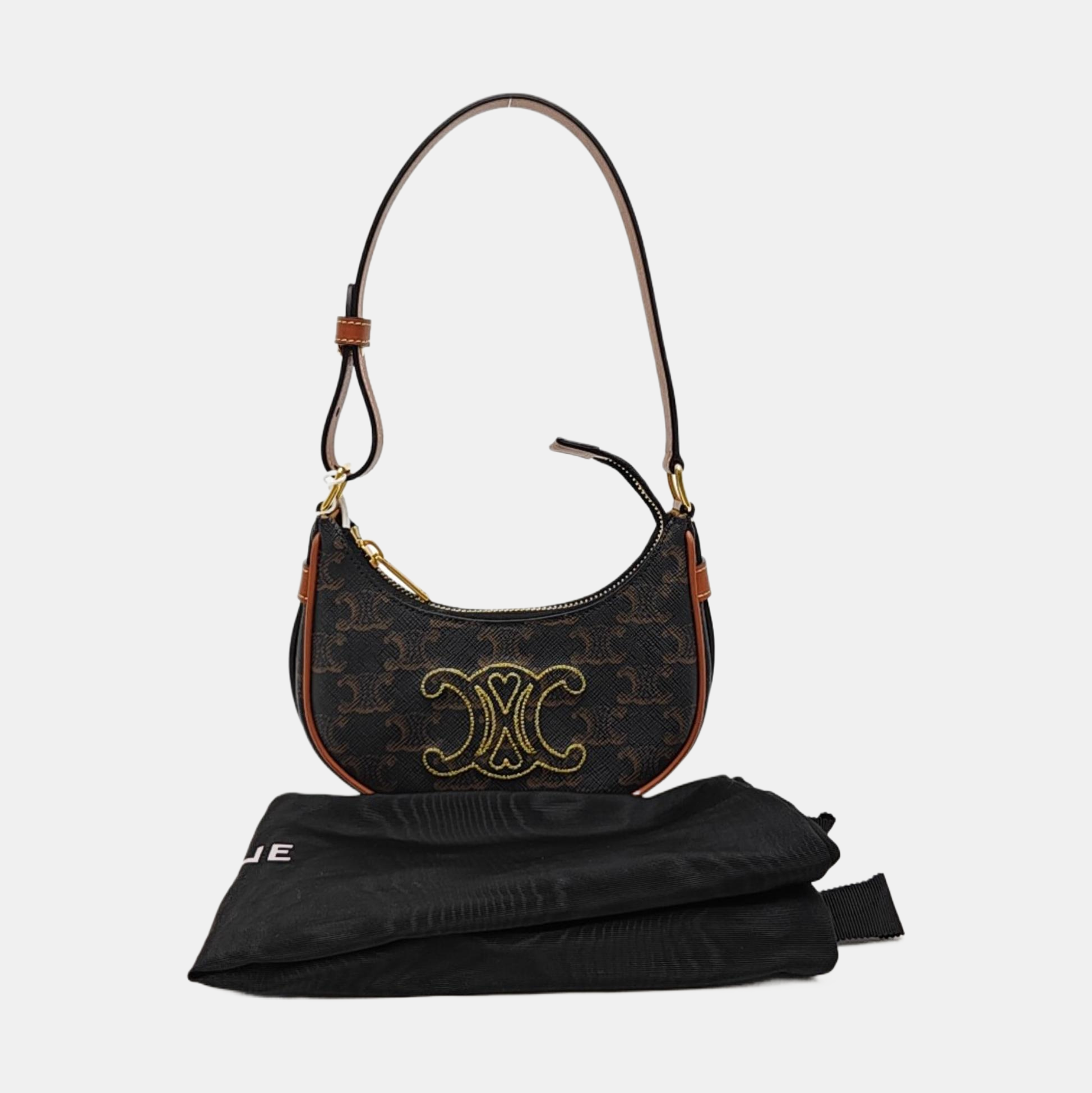 AVA Mini Coated Canvas Brown