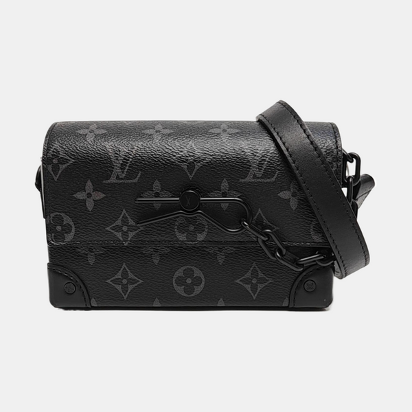 STEAMER Mini Monogram Coated Canvas Black