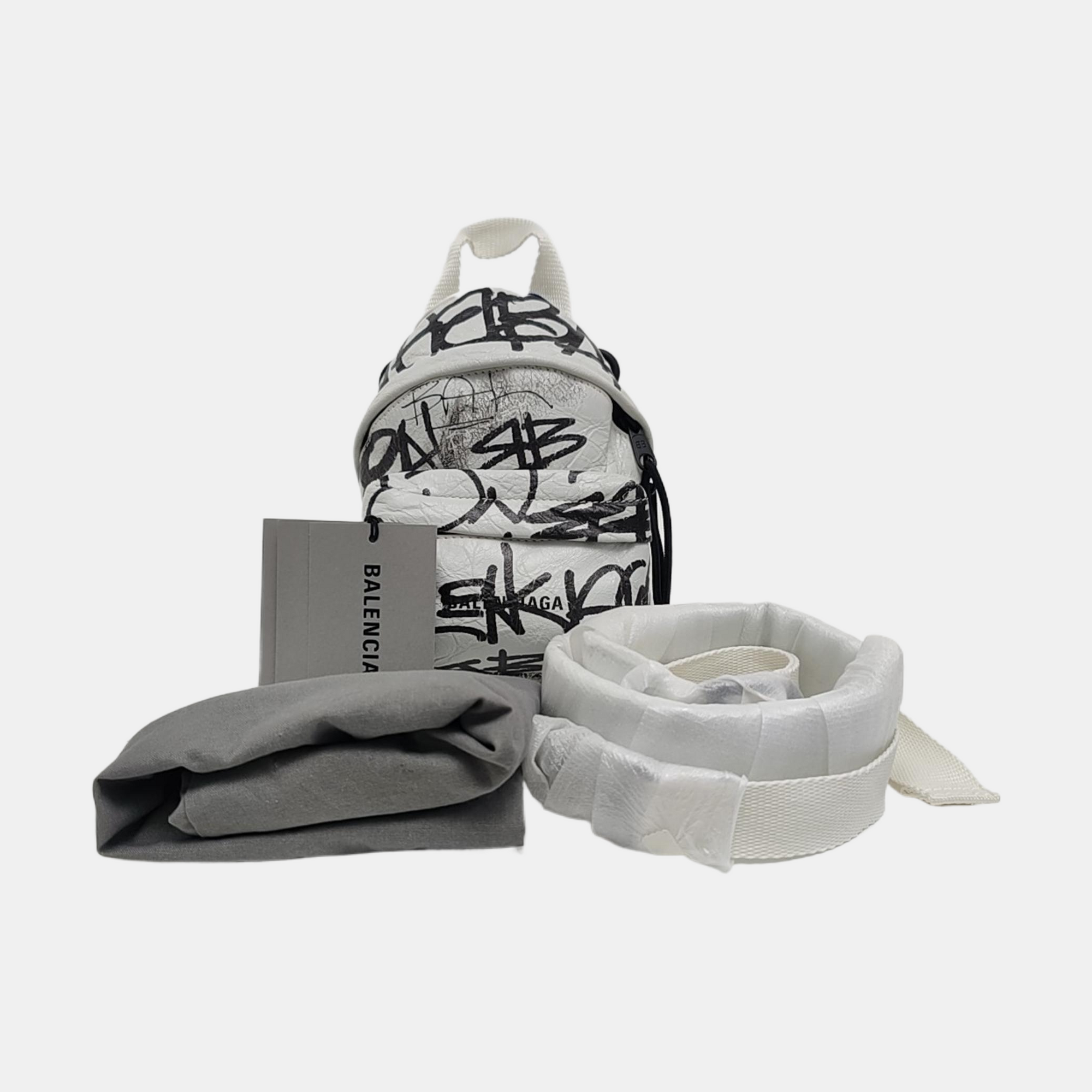 Explorer Mini Lambskin White