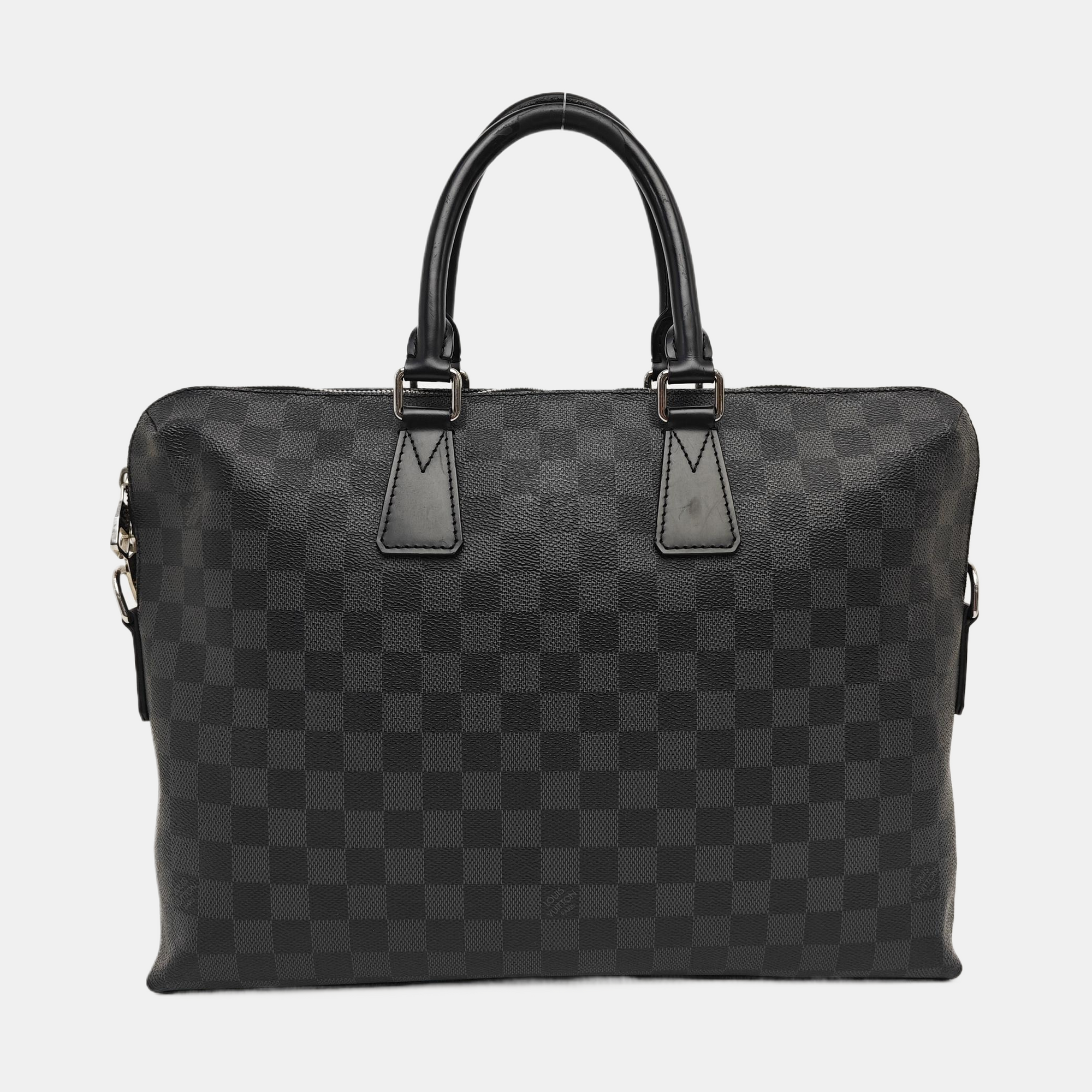 PORTE-DOCUMENTS Damier Graphite Coated Canvas Gray