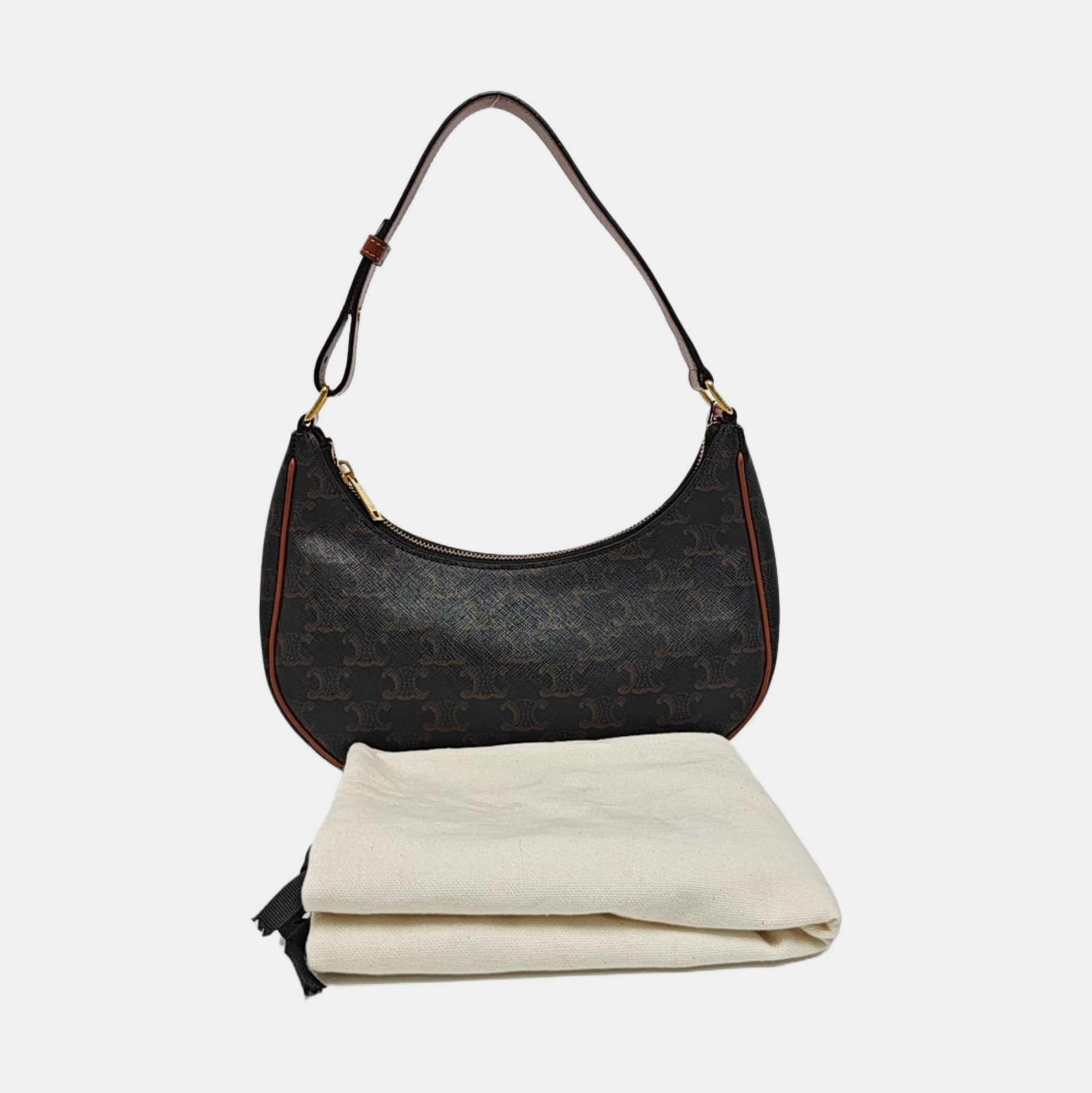AVA Small Coated Canvas Brown