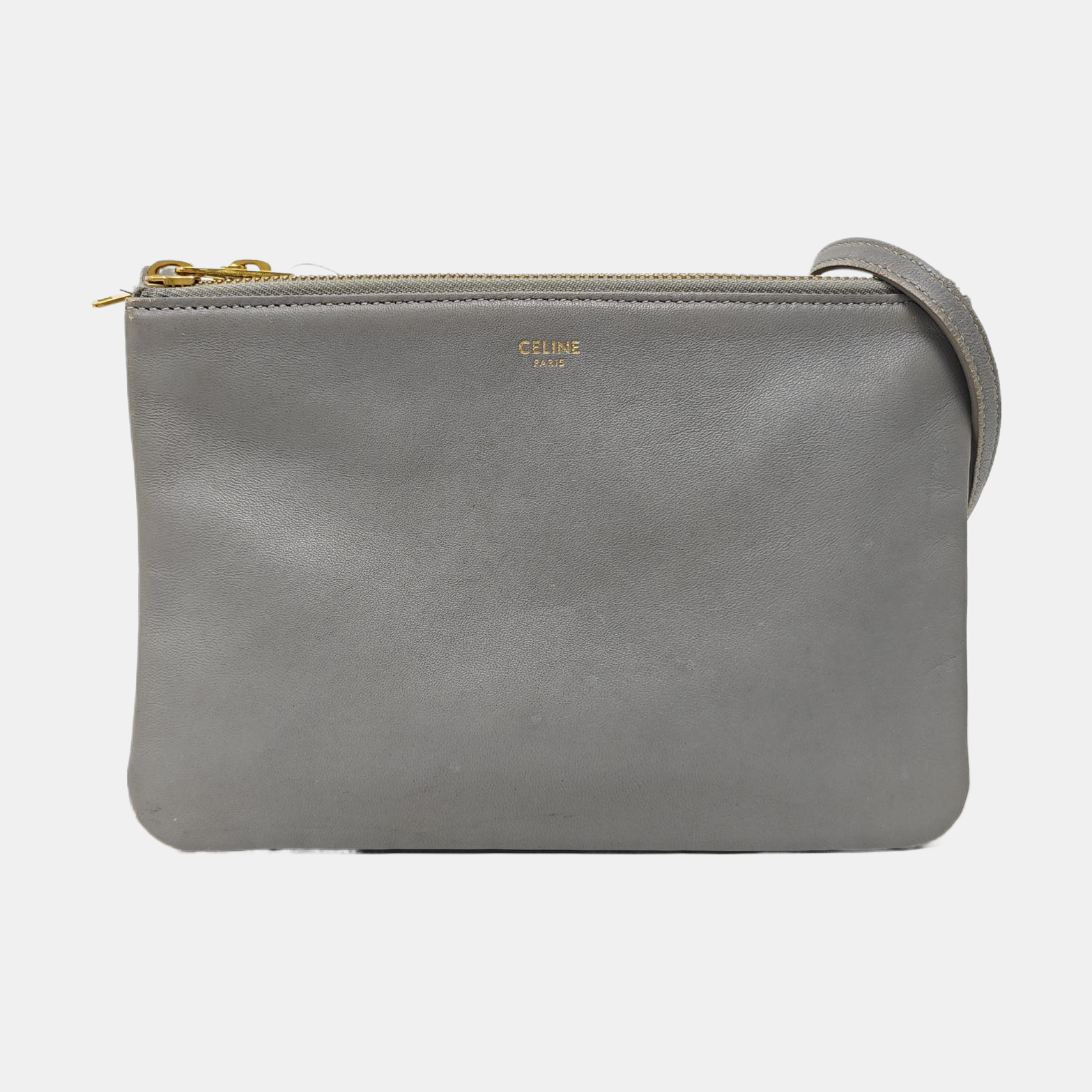 TRIO Small Lambskin Gray