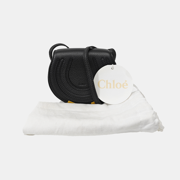 Marcie Super Mini Quilted Calfskin Black
