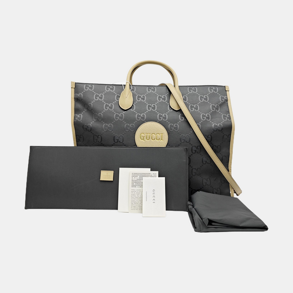 Gucci Off The Grid Monogram Nylon Gray