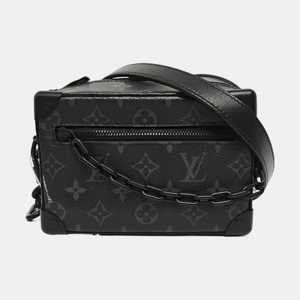 SOFT TRUNK Mini Monogram Coated Canvas Black