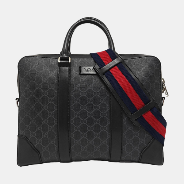 GG Imprime Monogram Coated Canvas Black