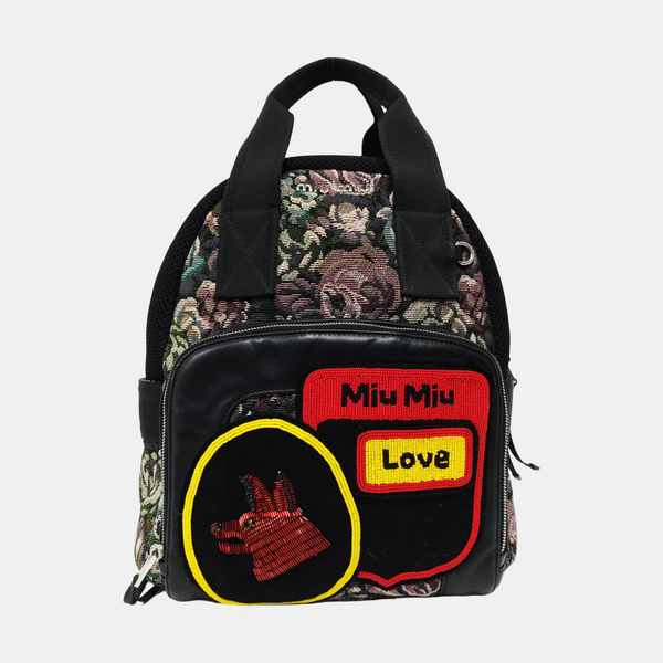 Fabric Backpack Black