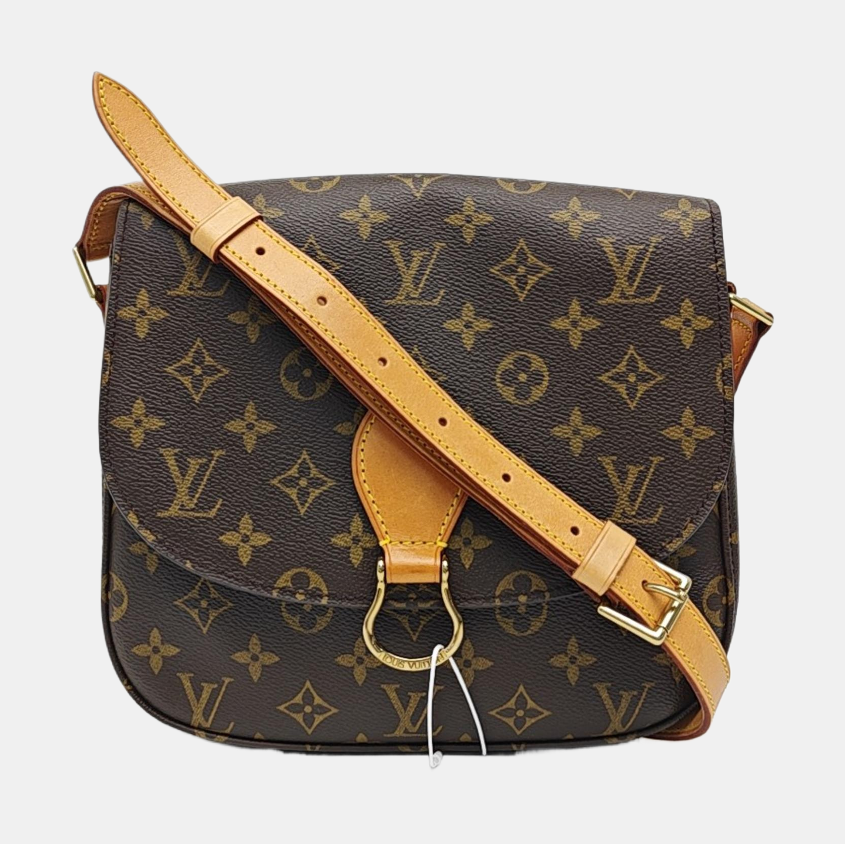 SAINT CLOUD GM Monogram Coated Canvas Brown