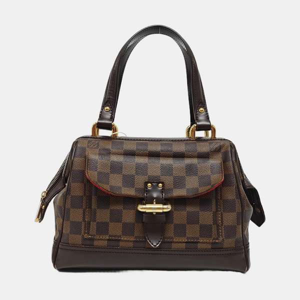 KNIGHTSBRIDGE Damier Ebene Coated Canvas Brown