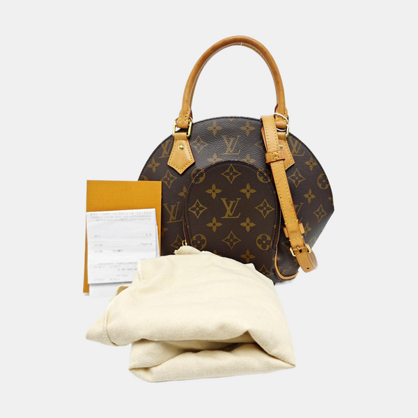 ELLIPSE Monogram Coated Canvas Brown