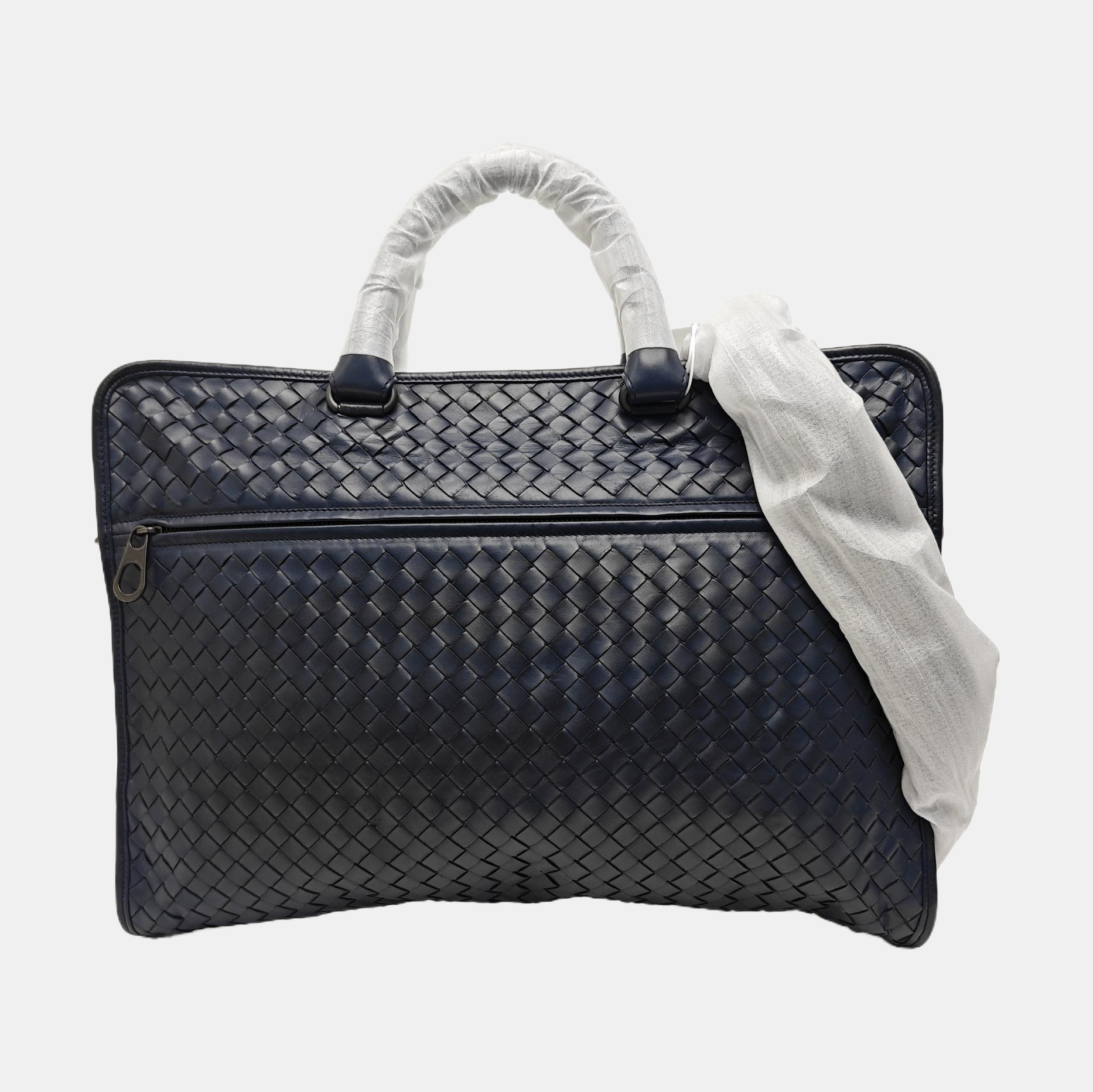 Calfskin Shoulder Bag Blue