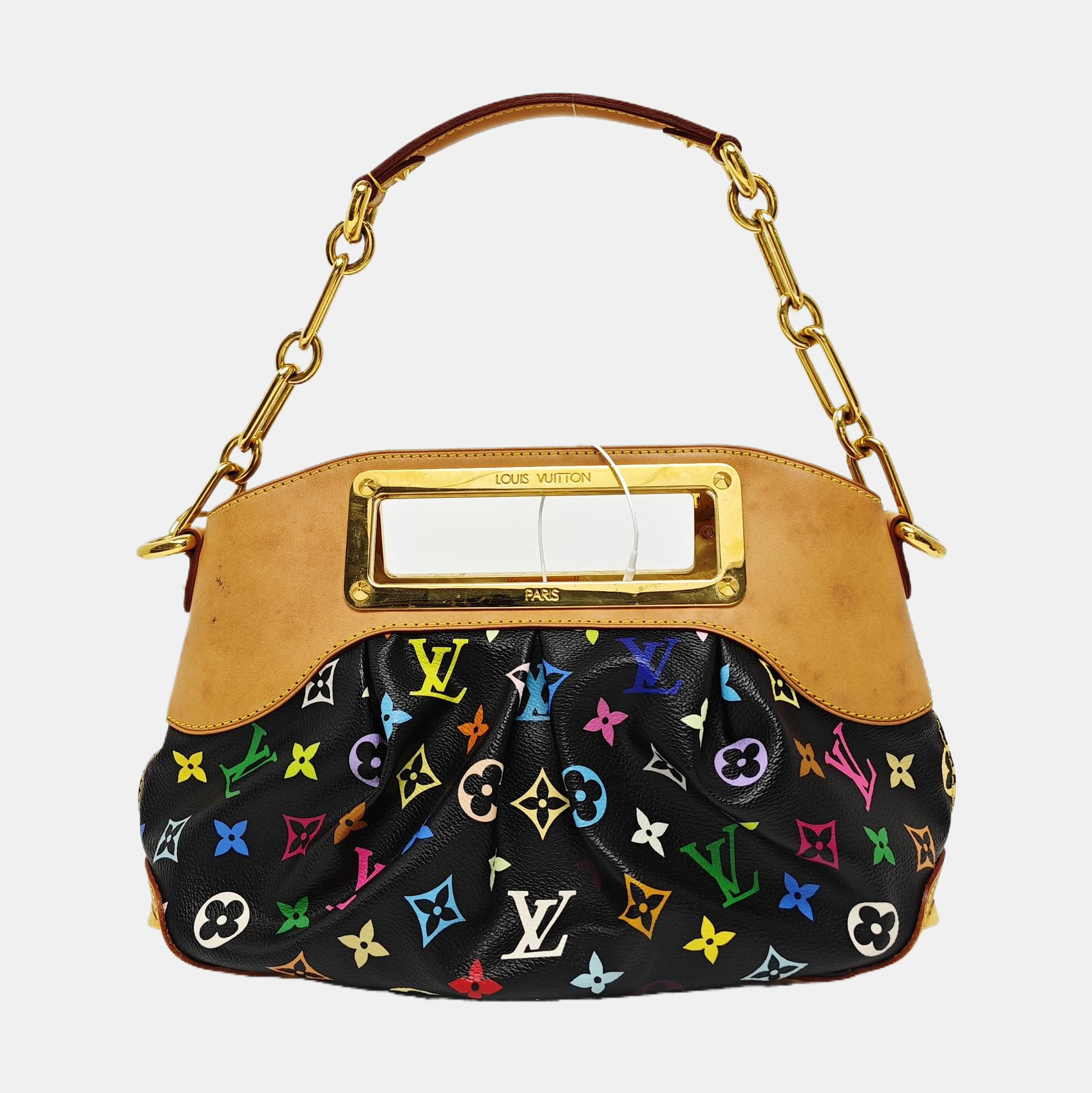 LV × TM JUDY PM Monogram Coated Canvas Black