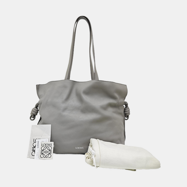 Flamenco Large Calfskin Gray