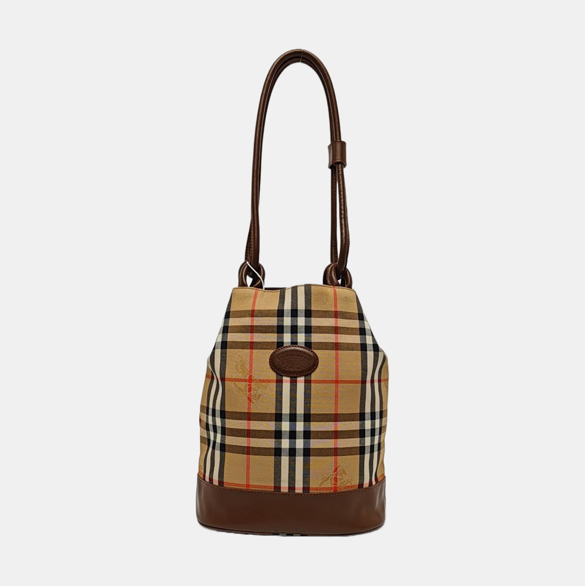 Canvas Bucket Bag Beige