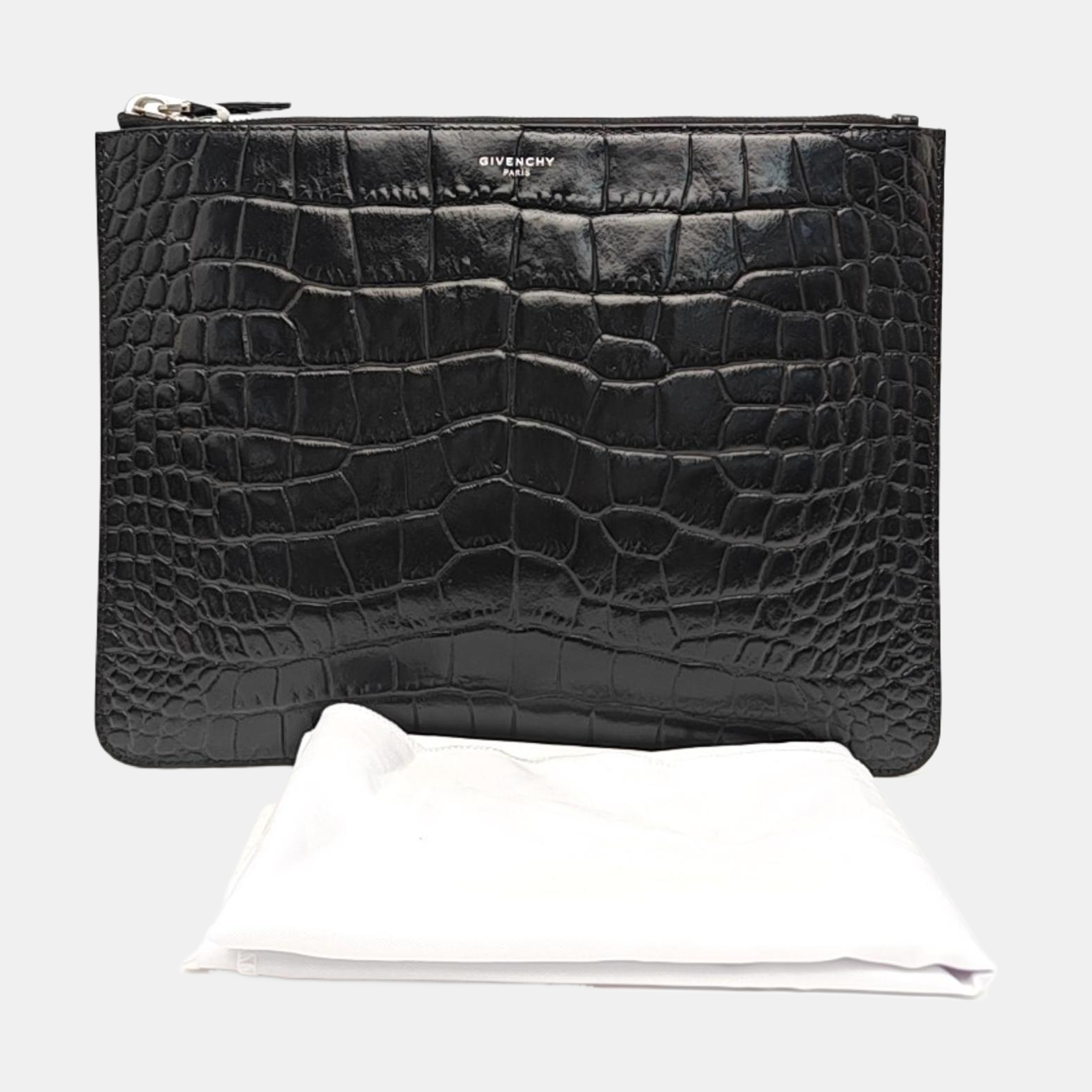 Calfskin Clutch Black