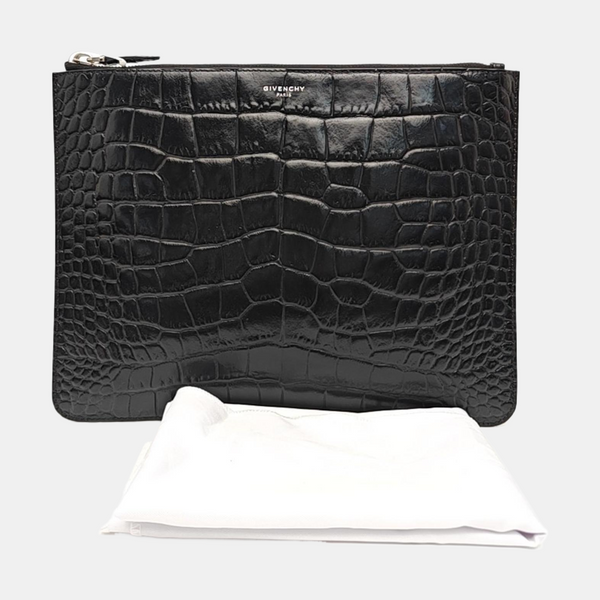 Calfskin Clutch Black