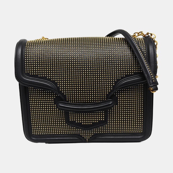 Calfskin Shoulder Bag Black