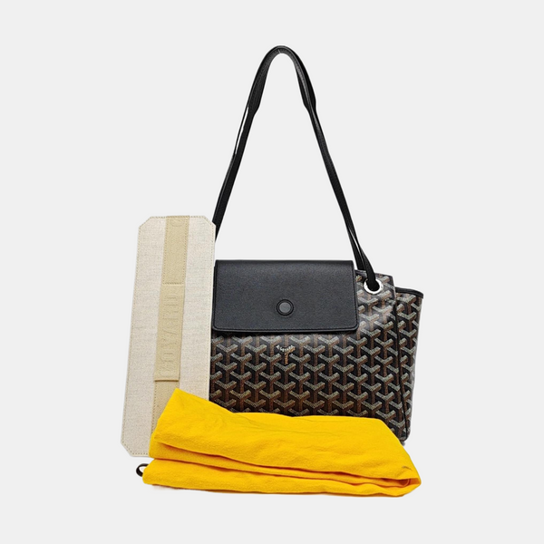 Rouette PM Coated Canvas Brown