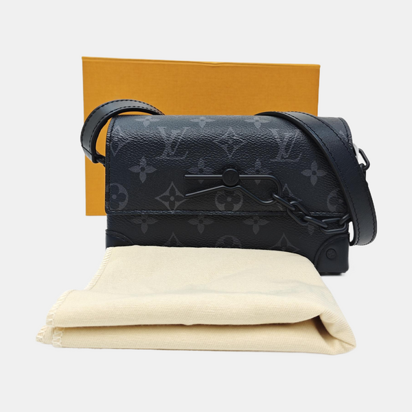SOFT TRUNK Mini Monogram Calfskin Black