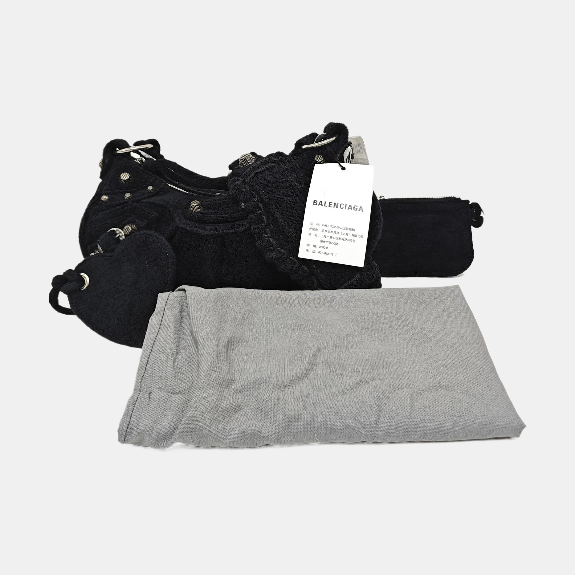 Le Cagole S Fabric Black