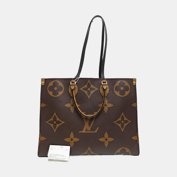 ONTHEGO GM Monogram Coated Canvas Brown