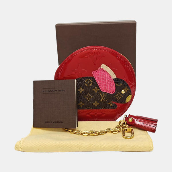 Monogram Patent Leather Red