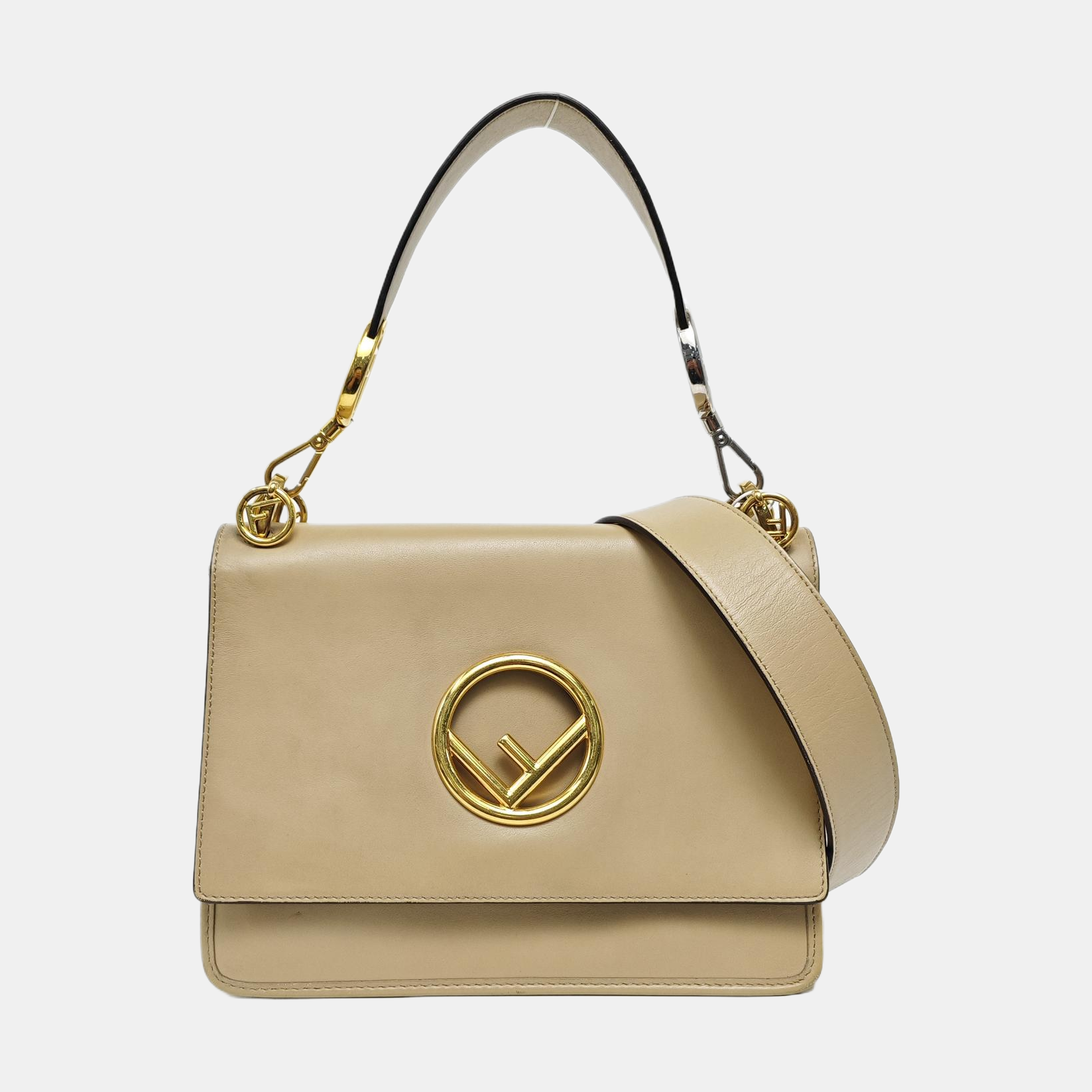 Kan I F Medium Calfskin Beige