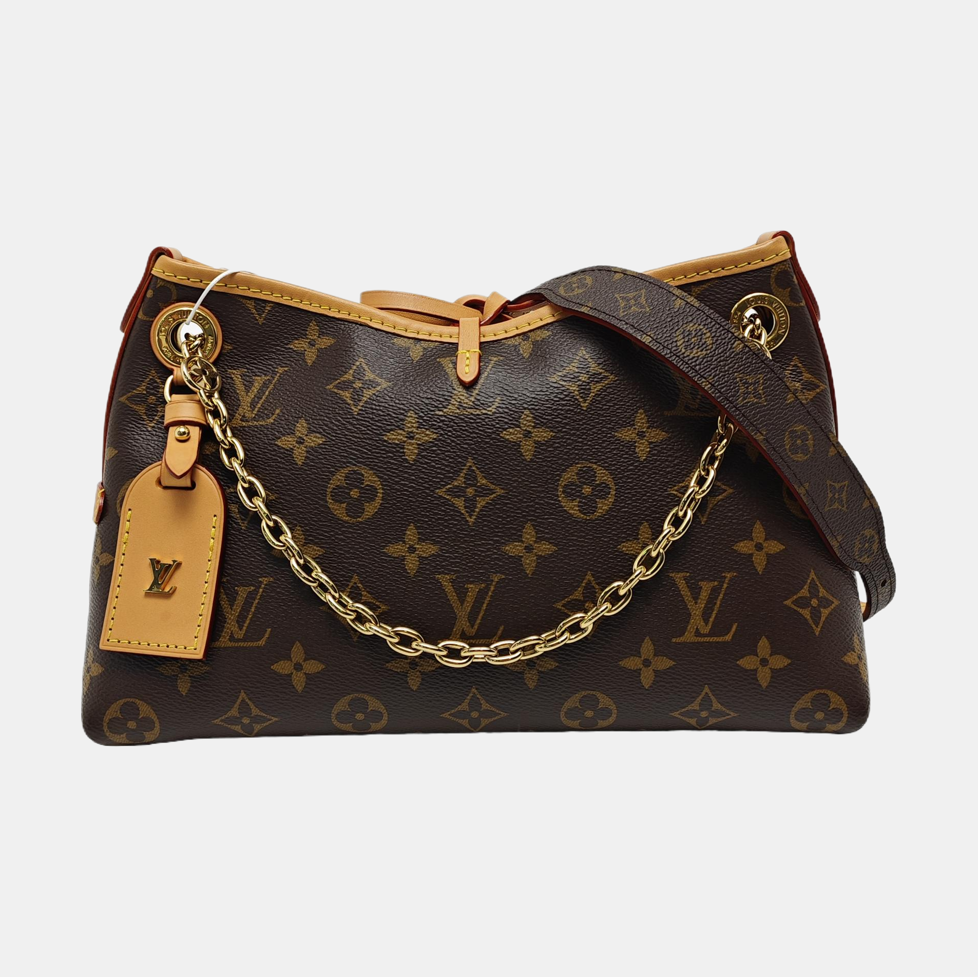 CARRYALL BB Monogram Coated Canvas Brown