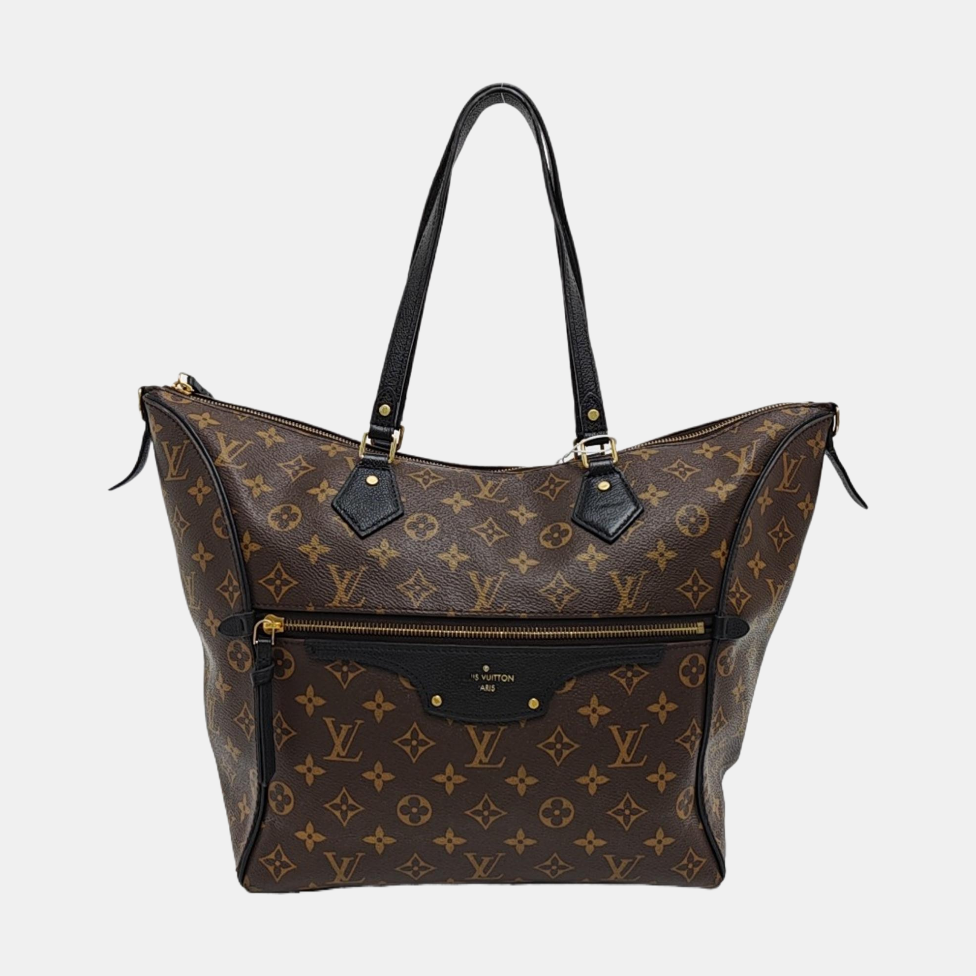 TOURNELLE MM Monogram Coated Canvas Brown