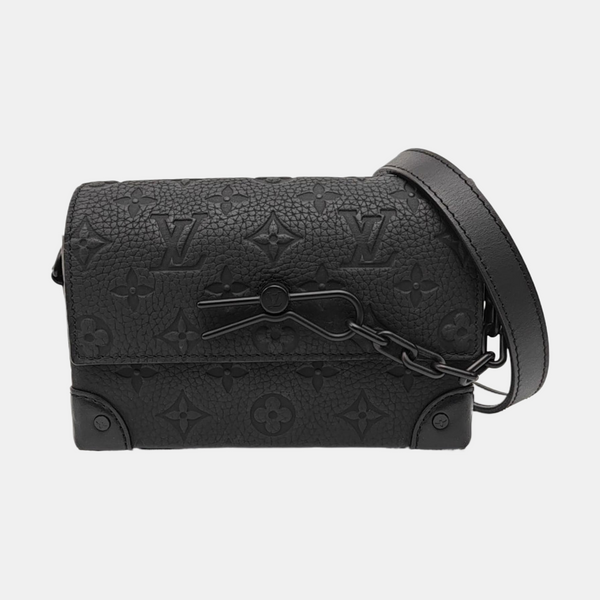 SOFT TRUNK Mini Monogram Calfskin Black