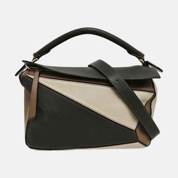 Puzzle Medium Calfskin Multicolor