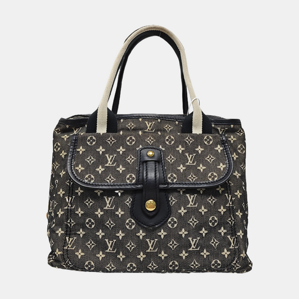 MARY KATE Mini Monogram Canvas Gray