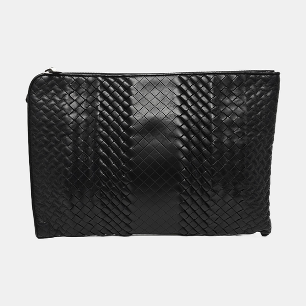 Calfskin Clutch Black