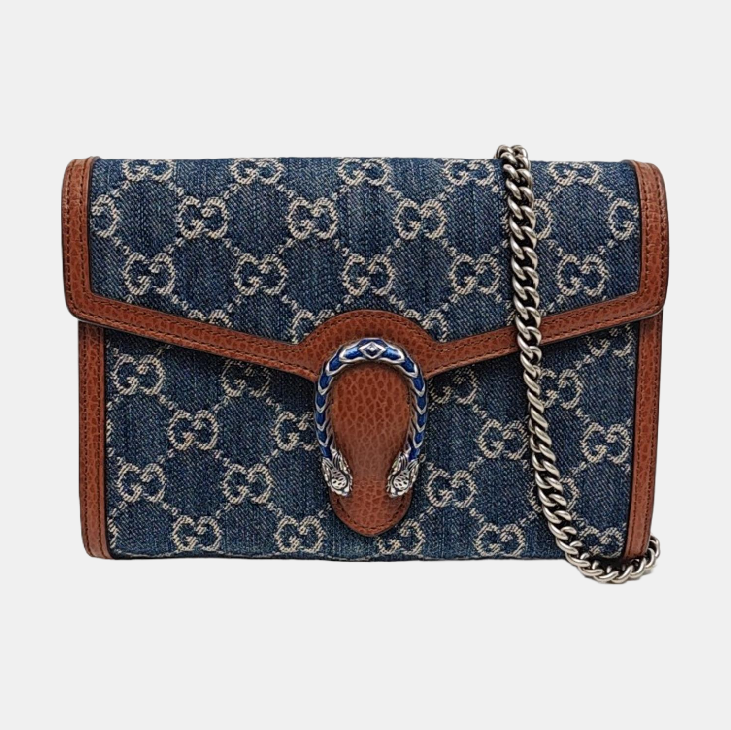 Dionysus Mini Monogram Denim Blue