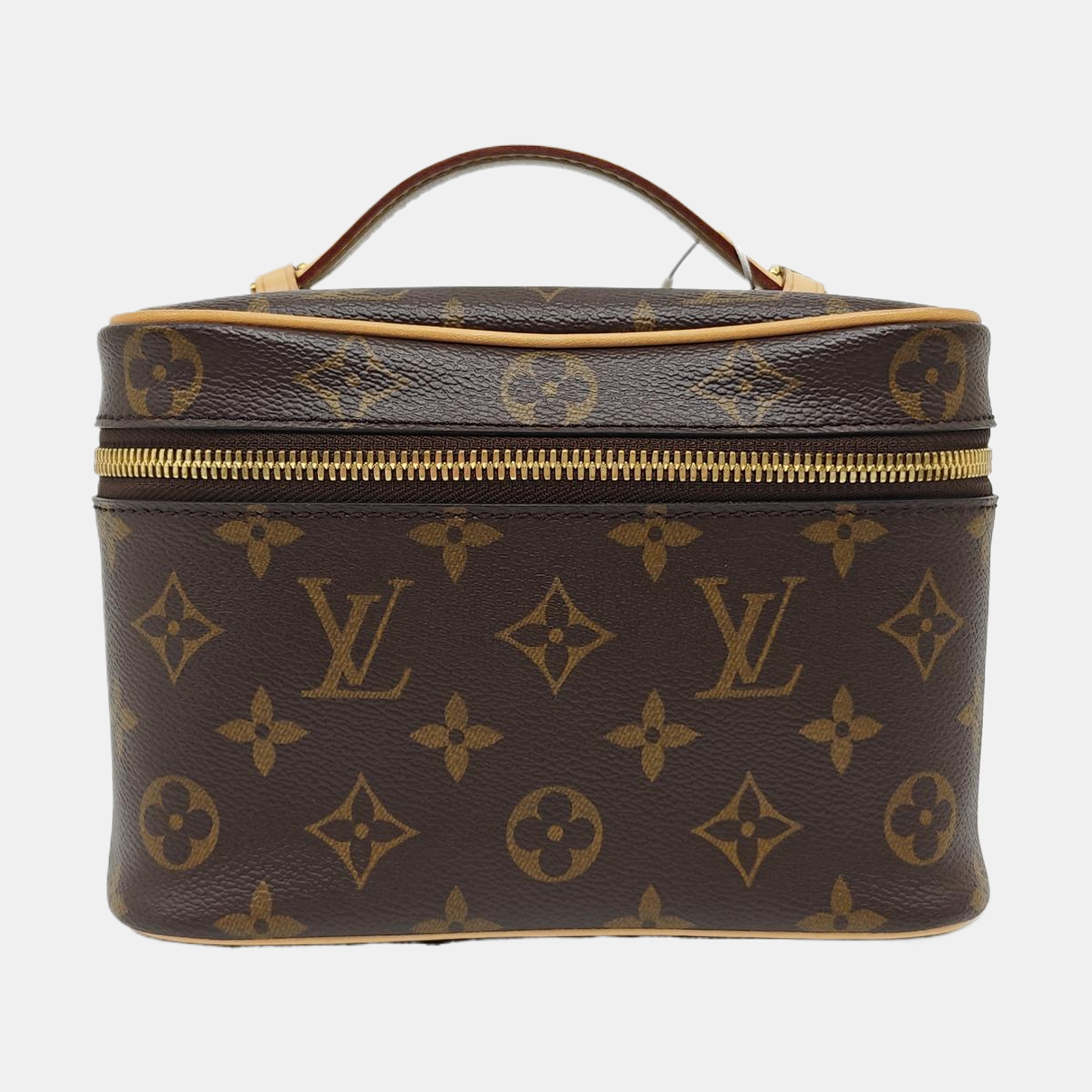 NICE Mini Monogram Coated Canvas Brown