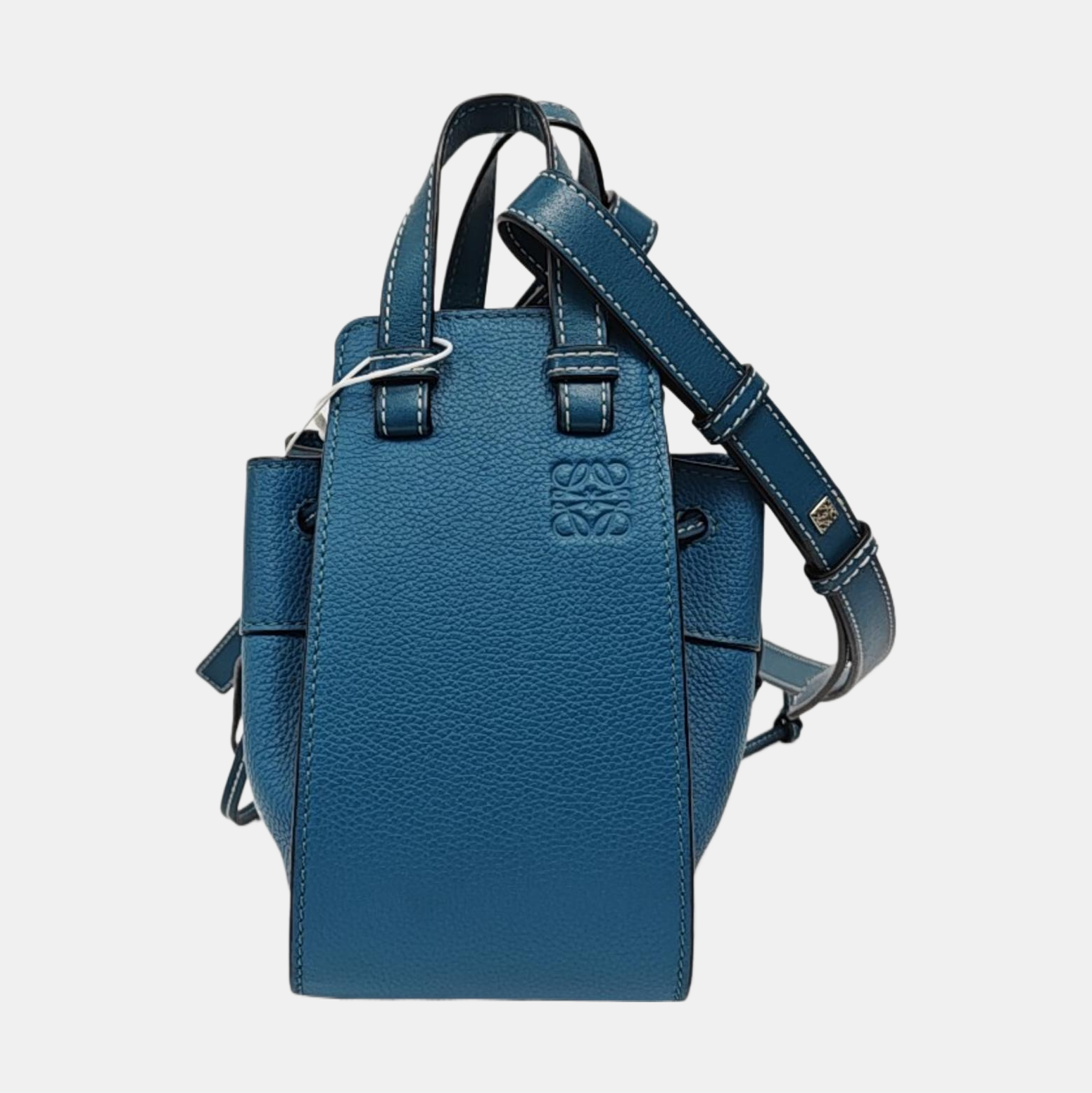 Authenticated pre-owned  Hammock Mini Calfskin Blue - Shoulder Bag at Looply