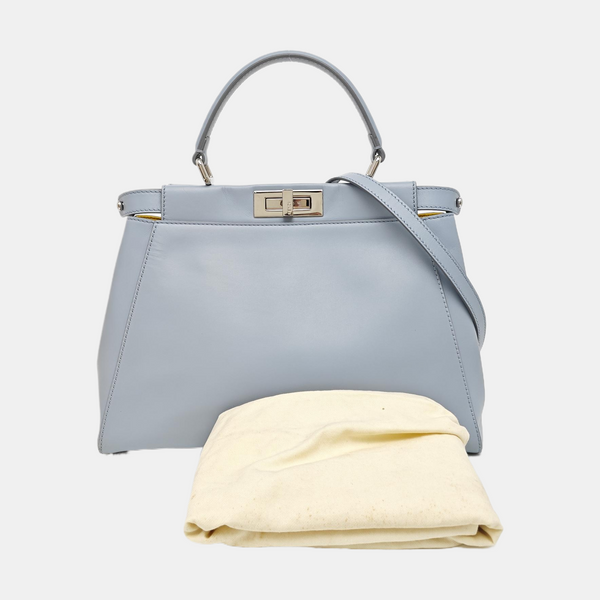 Peekaboo Medium Calfskin Blue