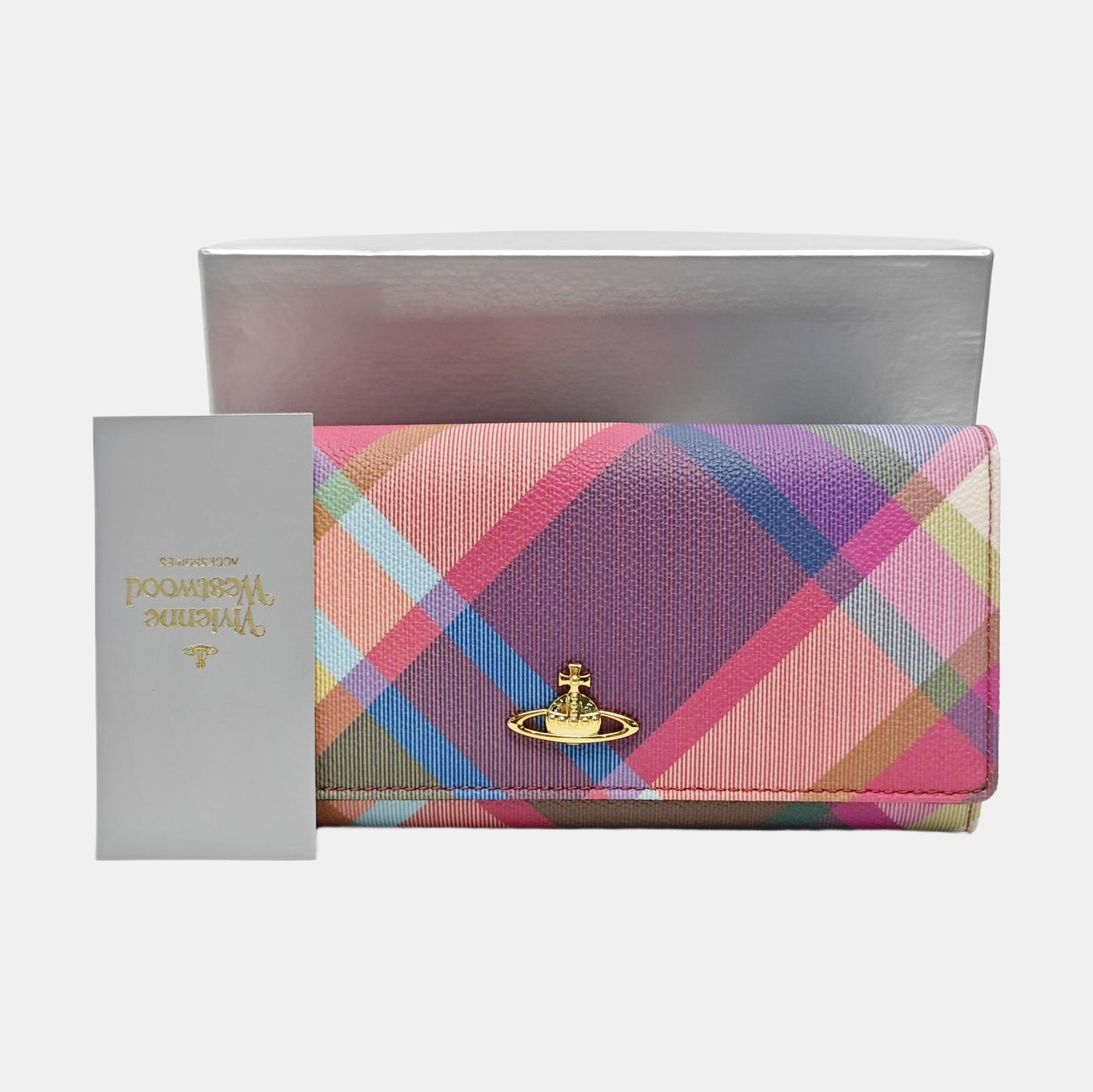 Coated Canvas Wallet Multicolor