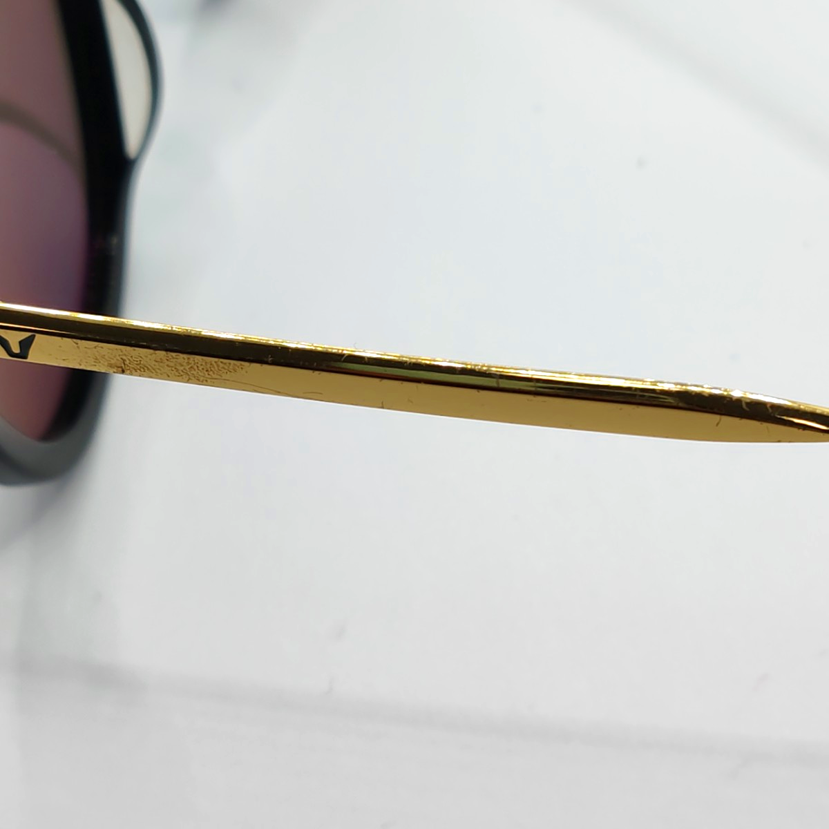 Black Synthetic Sunglasses