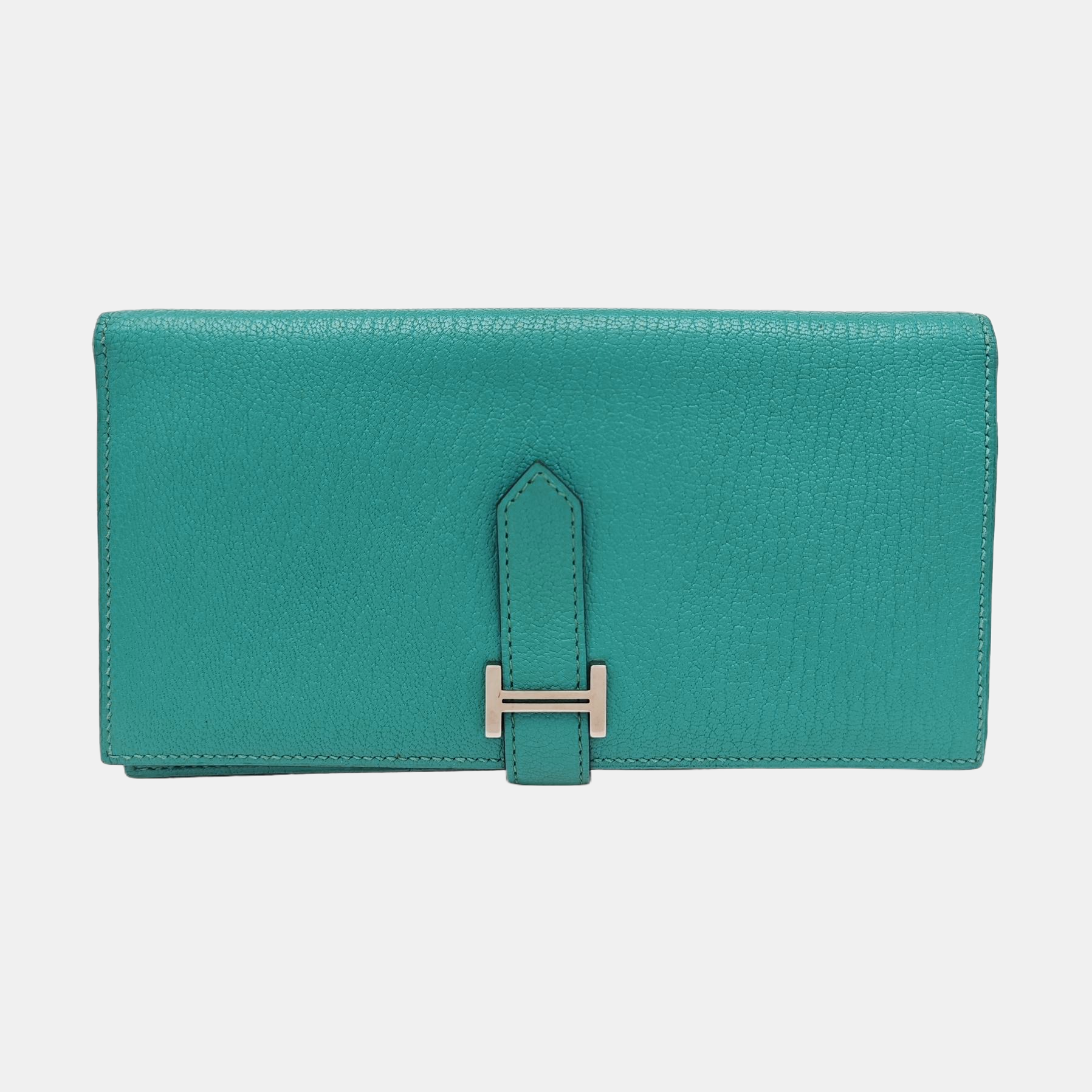 Bearn Chèvre Mysore Green Wallet