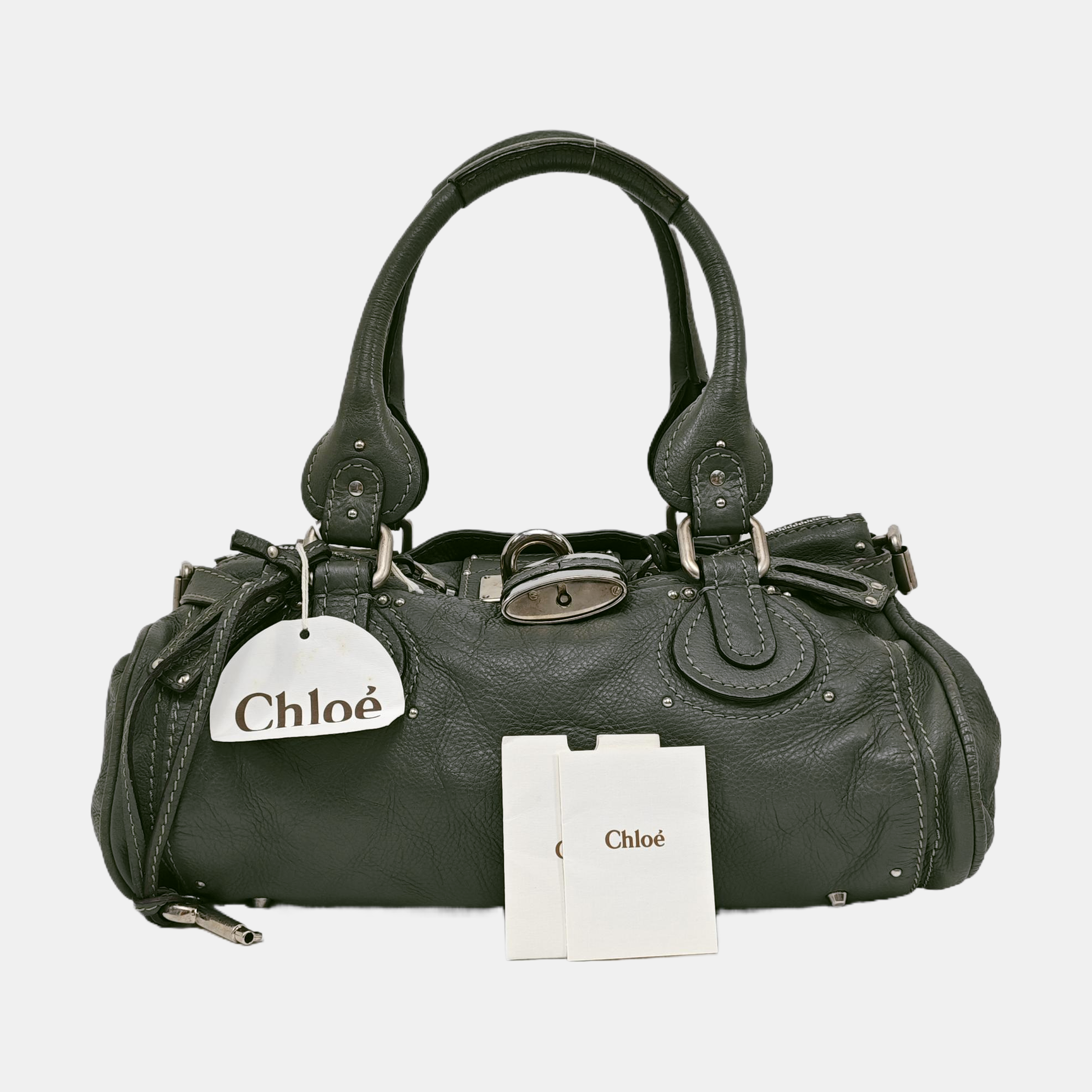 Paddington Calfskin Green