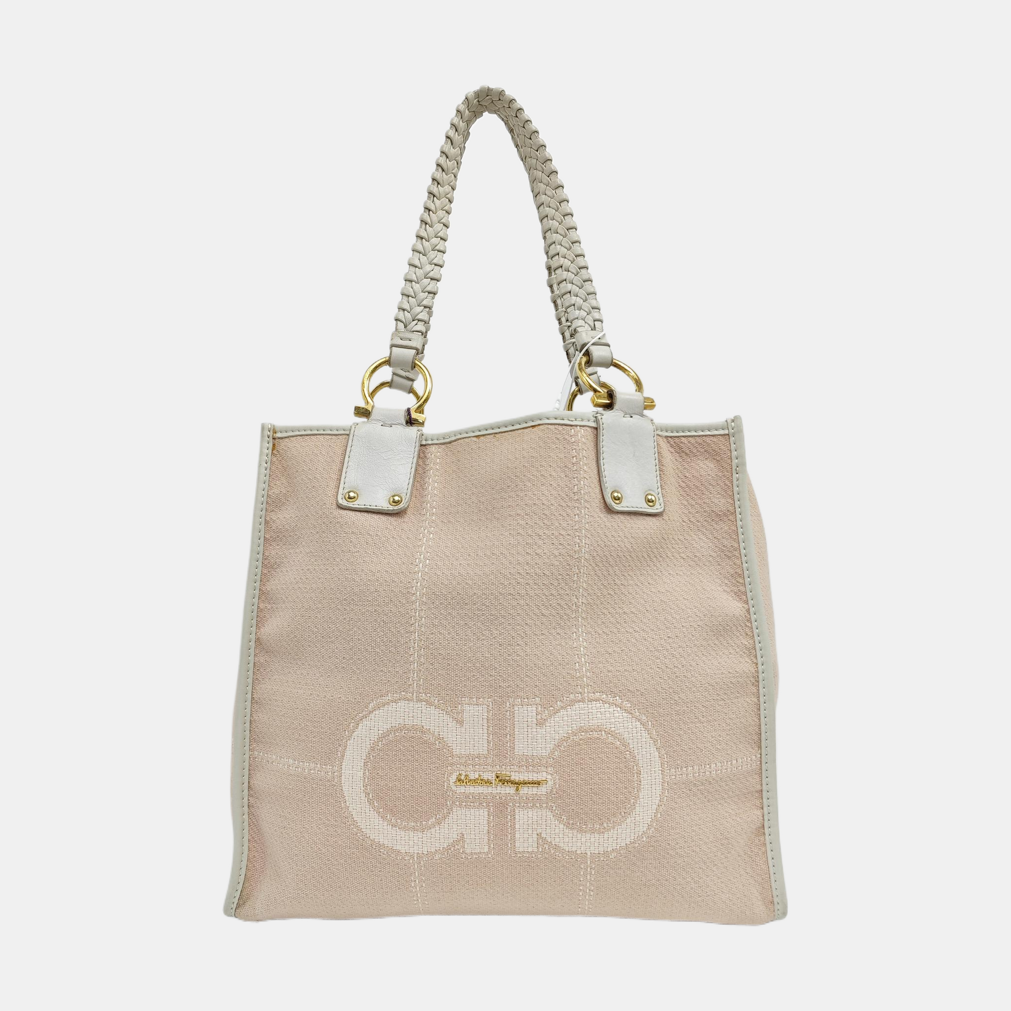 Canvas Tote Bag Pink