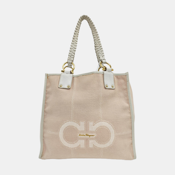 Canvas Tote Bag Pink