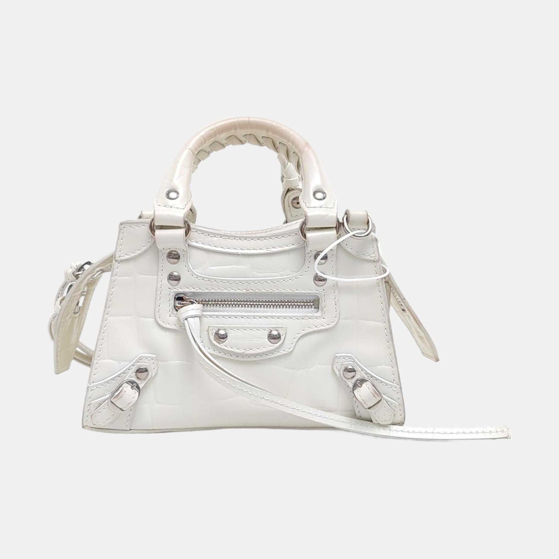 Authenticated pre-owned  Neo Classic Calfskin White - Tote Bag at Looply