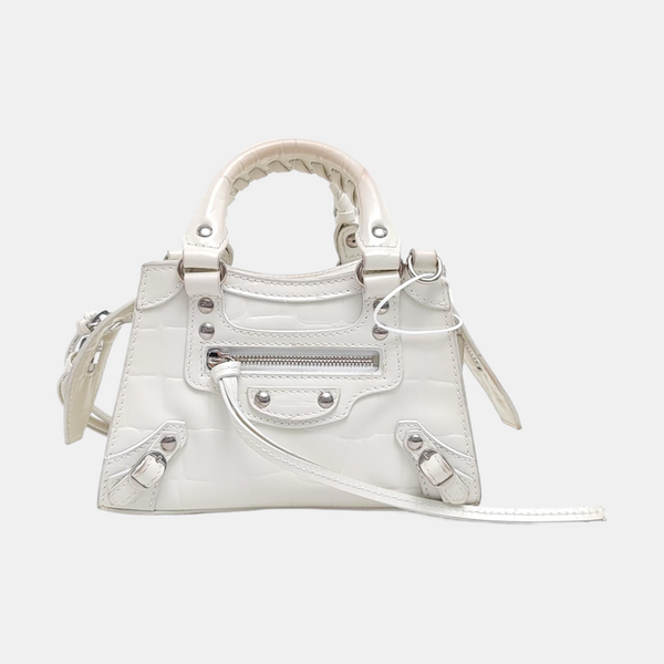 Authenticated pre-owned  Neo Classic Calfskin White - Tote Bag at Looply