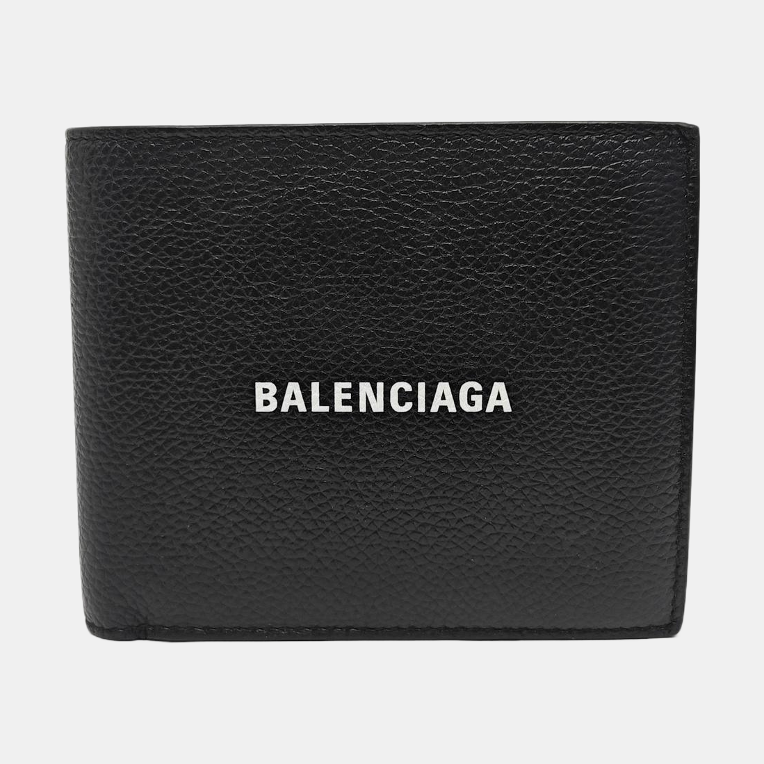 Cash Calfskin Black Wallet