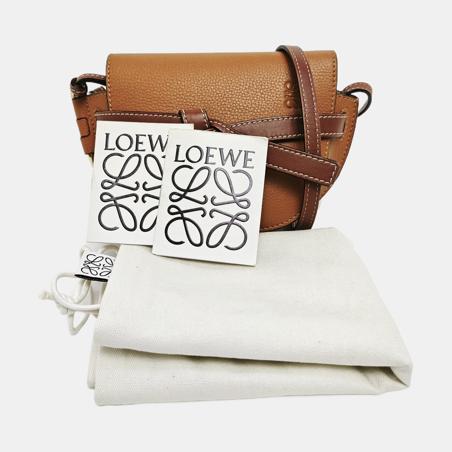 Gate Mini Calfskin Brown